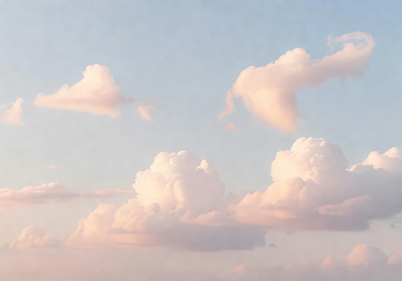 sky clouds aesthetic soft light background